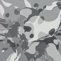 Abstract gray and white pattern on a gray background vector
