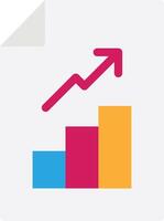 Profits Report Document vector