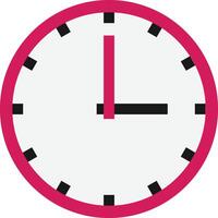Clock Time Schedule vector