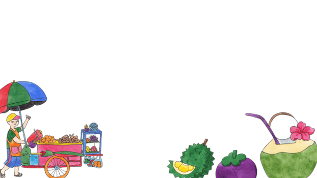 erkunden Leben im Thailand, ein Reise durch Kultur, handgemalt Digital Gemälde Rahmen Design png