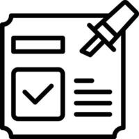 Notes Icon. edit document icon vector