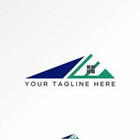 Logo design graphic concept creative premium stock image graphic triangle home roof house initial W font 3D cut. Related to property mortgage vector