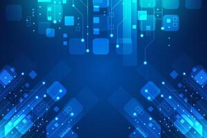 Abstract background with technology circuit board texture. Electronic motherboard illustration. Communication and engineering concept. Future big data technology vector