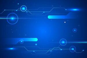 Abstract futuristic circuit board, Illustration high computer technology dark blue color background. Hi-tech digital technology concept vector