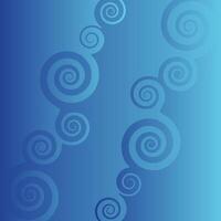 Futuristic concept Abstract blue gradient circle round shape background. Dynamic shapes composition. Modern graphic design element vector