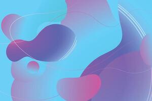 Modern Abstract background with simple colors and slight gradation. Dynamic shape composition. Dynamic sound wave. Design element vector