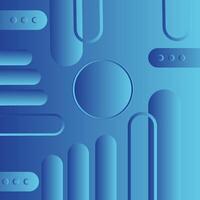 Creative business blue geometric gradient light technology lines background Modern futuristic background vector