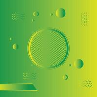 Gradient Background with circle shape background modern simple wallpaper, bright tile backdrop, monochrome graphic element vector