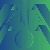 Gradient Abstract Fluid Green Colourful Background Multipurpose Design Banner vector
