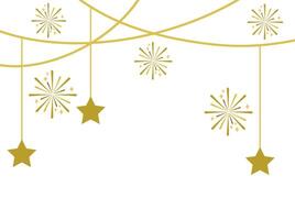 Merry Christmas and New Year Background vector