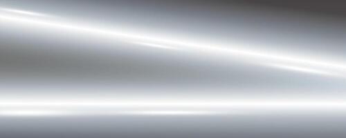 Silver mirror background with metal foil texture. Metal steel glossy gradient surface. Sheen stainless material with light glare gradation. abstract grey striped backdrop vector
