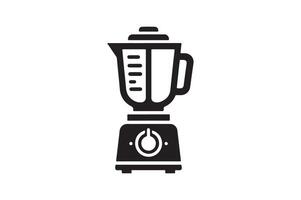 a black and white image of a blender vector