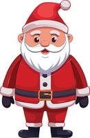 Jolly Santa Claus Design Available on EPS File vector