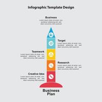 Infographic Template Design for Your Business vector