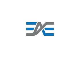 EAE logo design with icon template and white background vector