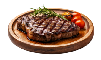 Delmonico steak isolated on transparent background png