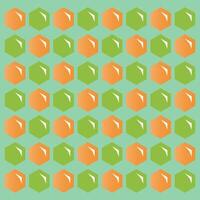 Abstract Polygon Repetitive Colorful Background Pattern vector