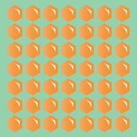 Seamless Polygon Repetitive Colorful Background Pattern vector
