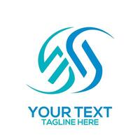 Abstract Logo Design Business Concept For Company vector