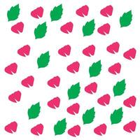 Leaf background repeat pattern vector