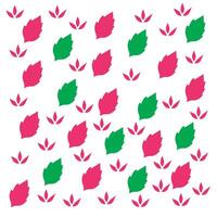Repetitive floral pattern background vector
