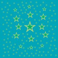 Star Repetitive Background Pattern vector