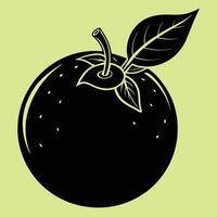 Blueberry fruit silhouette illustrations, ideal for coloring, crafts, and educational materials. Simple fruit outlines for coloring and drawing practice. Great for kids and adults work or project. vector