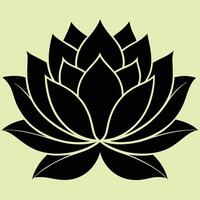 Lotus Flower silhouette illustrations, ideal for coloring, crafts, and educational materials. Simple fruit outlines for coloring and drawing practice. Great for kids and adults work or project. vector