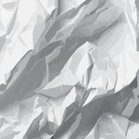 Abstract Gray Crumpled Paper Texture vector