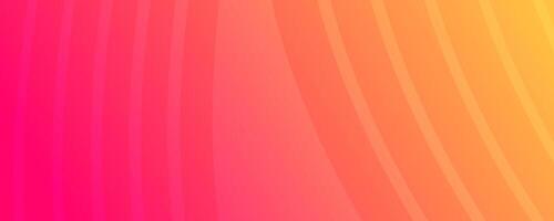 Modern colorful gradient background with wave lines vector
