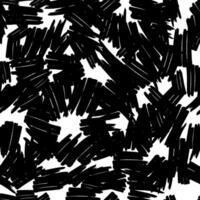 Seamless pattern with black marker scribbles vector