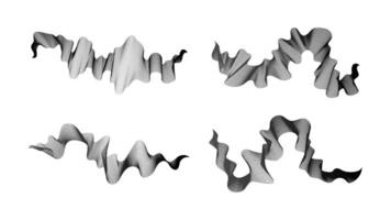 Abstract backdrop with dark wave gradient lines vector