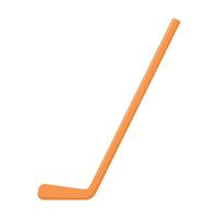 A Hockey stick isolated on a white background vector