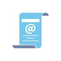 newsletter concept line icon. Simple element illustration. newsletter concept outline symbol design. vector