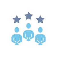 customers concept line icon. Simple element illustration. customers concept outline symbol design. vector