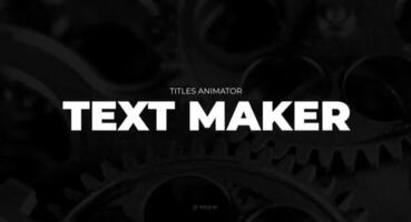 Titles Animator Mechanism motion_graphic