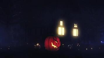 Halloween Dark Logo Reveal motion_graphic