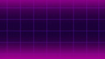 Grid background animation, purple cyberpunk background is suitable for footage design with retro, futuristic and neon laser styles. video