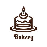 Logo Simple Bakery Design vector
