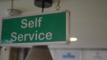 Self Service Sign in a Modern Facility Designed for Enhanced User Experience and Convenience video