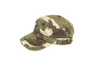 Cap isolate background with studio photo