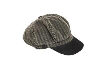 Cap isolate background with studio photo