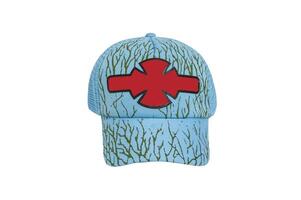 Cap isolate background with studio photo