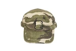 Cap isolate background with studio photo
