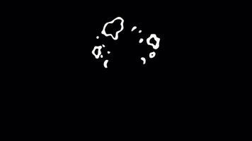 A black background with white text on it video