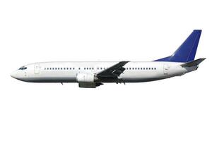 Plane isolated on a white background photo