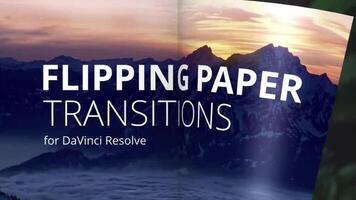Flipping Paper Transitions motion_graphic