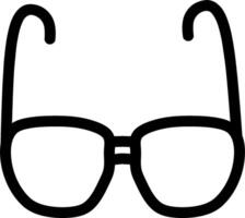 Glasses Line Icon. Editable Stroke. Pixel Perfect. Isolated. Best for Mobile and Web. vector