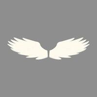 wings icon in cream color vector