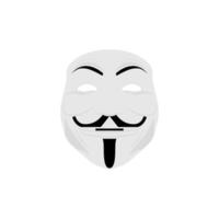 Mask on a white background vector